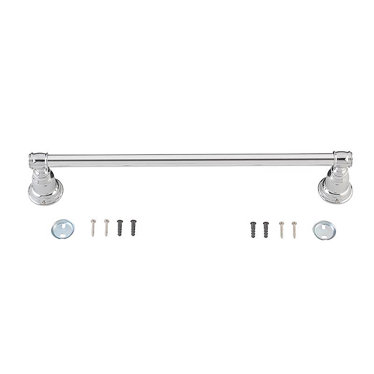 OakBrook - BH-OB4018CH - Collection Chrome Towel Bar 18 In. L Die Cast Zinc