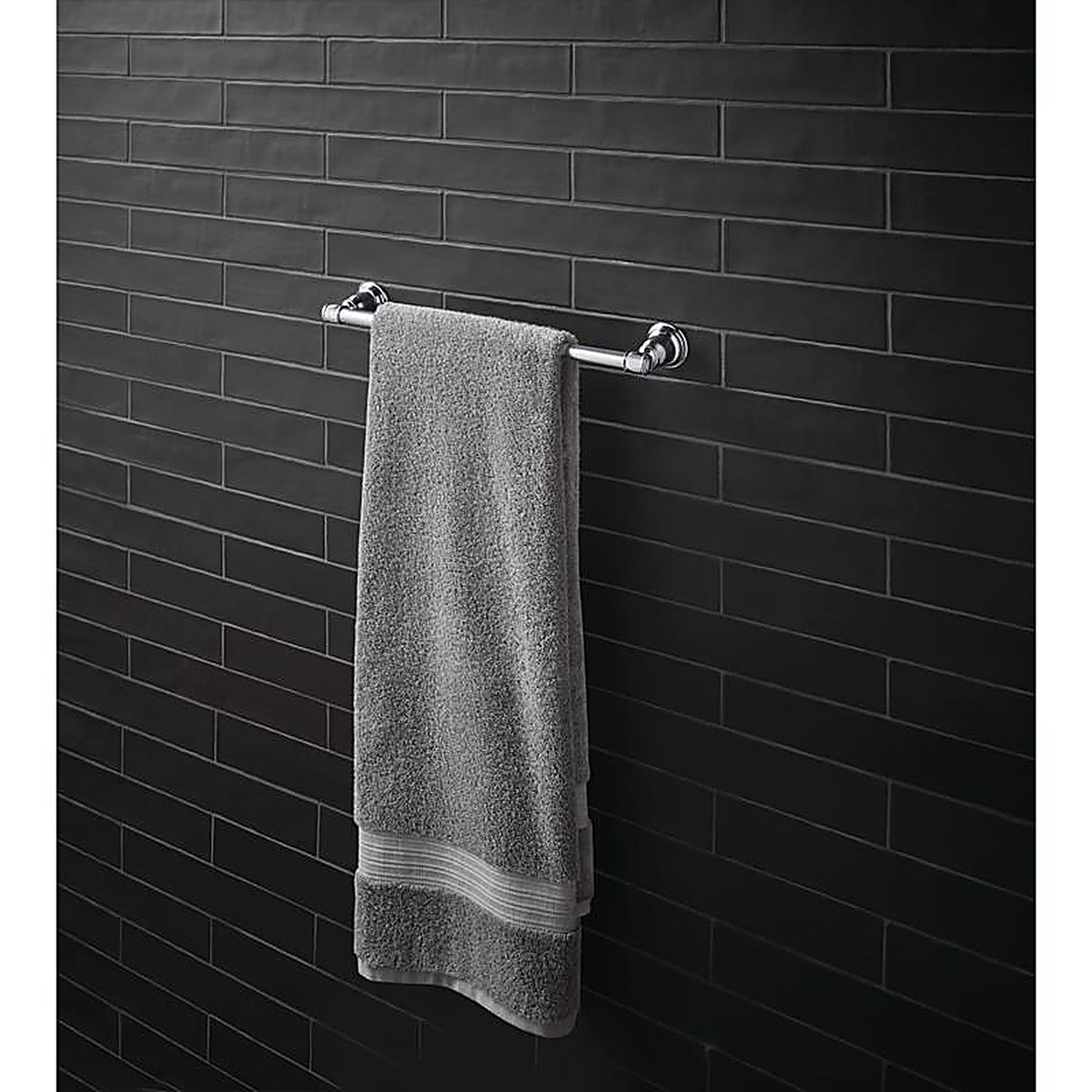 OakBrook - BH-OB4018CH - Collection Chrome Towel Bar 18 In. L Die Cast Zinc