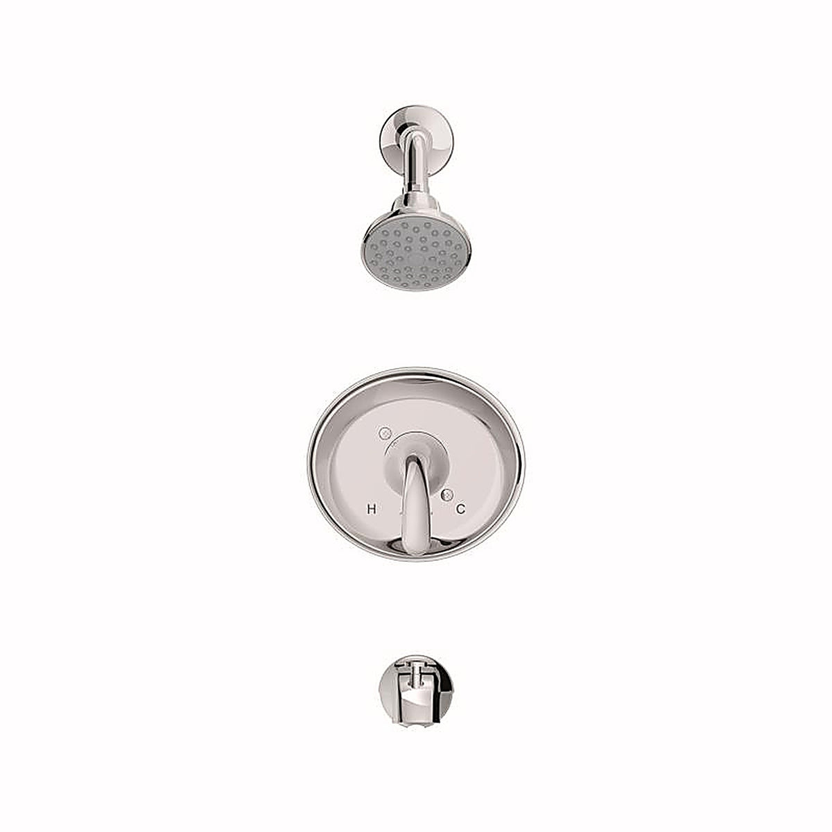 American Standard - 1130130000 - Cadet 1-Handle Chrome Tub and Shower Trim Kit