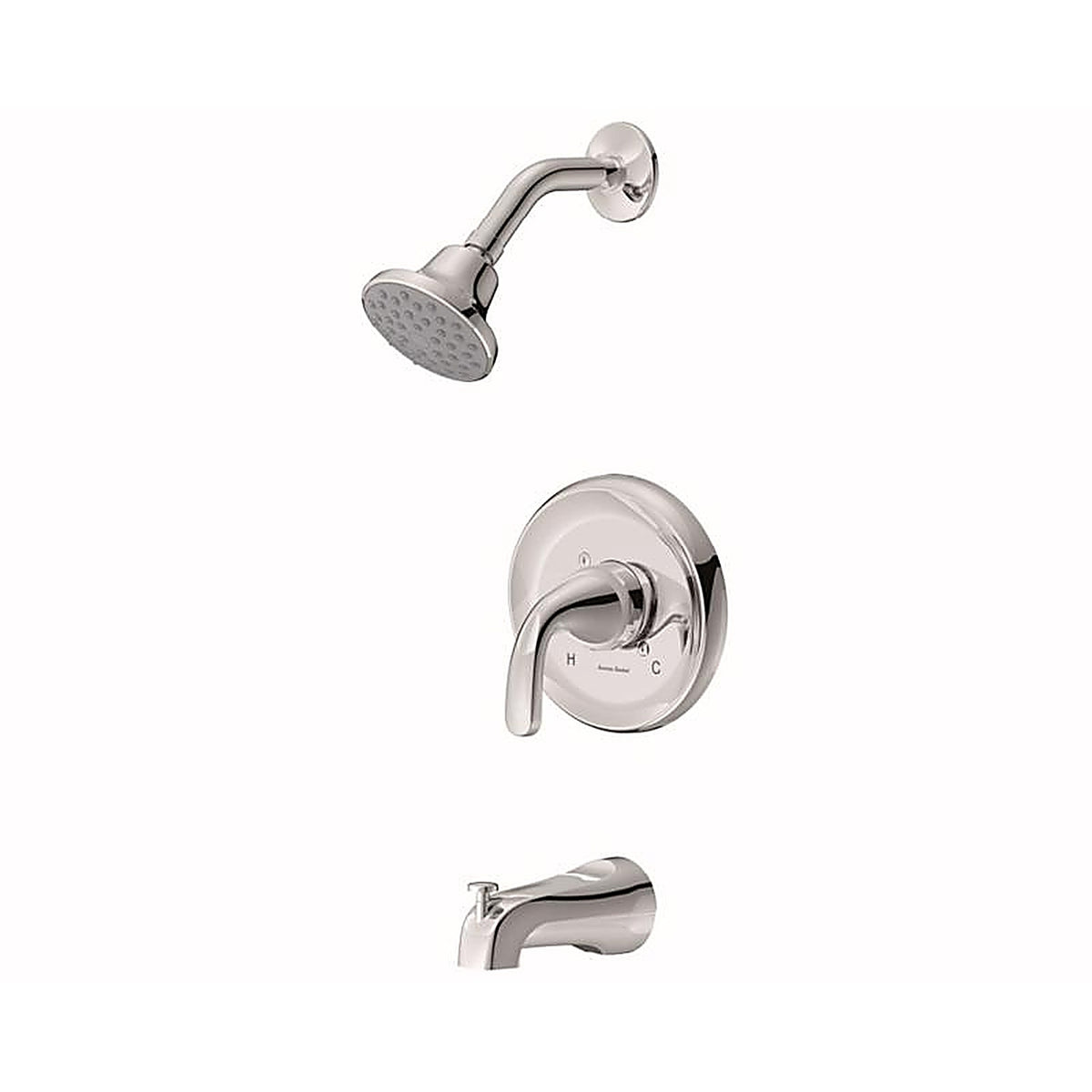 American Standard - 1130130000 - Cadet 1-Handle Chrome Tub and Shower Trim Kit