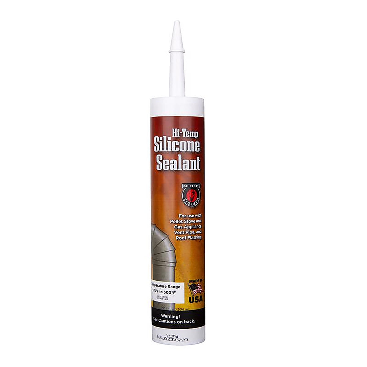 Meecos - 601C - Red Devil High Heat Silicone Sealant