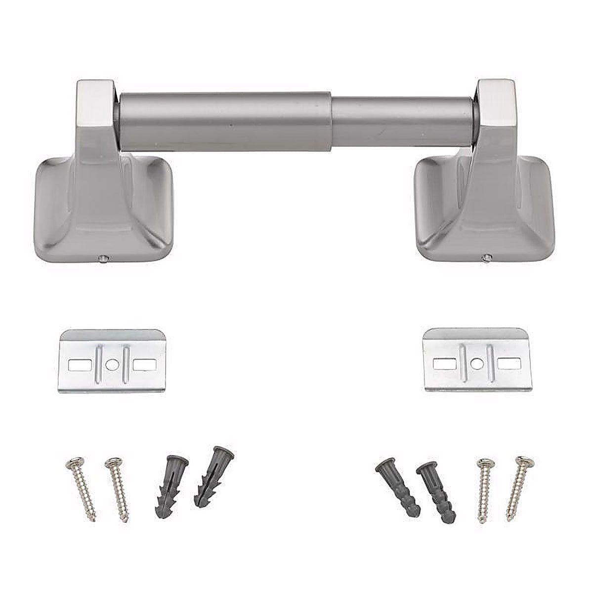 OakBrook - BH-OB3002BN - Brushed Nickel Metallic Toilet Paper Holder