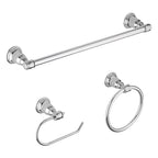 OakBrook - BH-OB4000CH - Collection Chrome Die Cast Zinc Bath Hardware Set