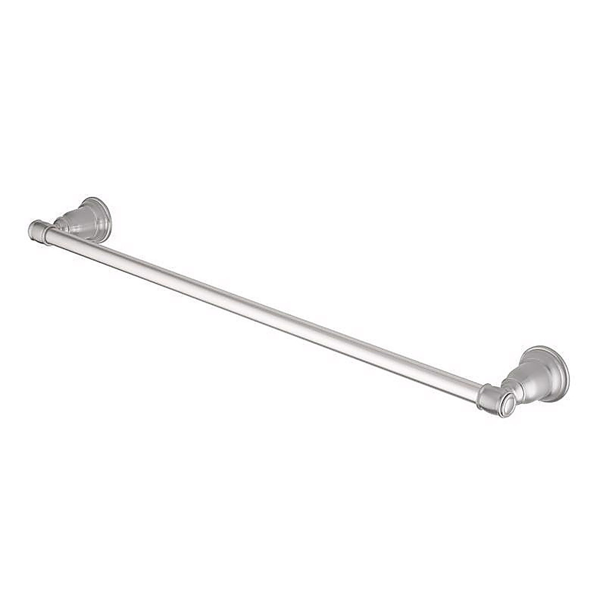 OakBrook - BN-OB4024BN - Collection Traditional Brushed Nickel Towel Bar 24 In. L Die Cast Zinc
