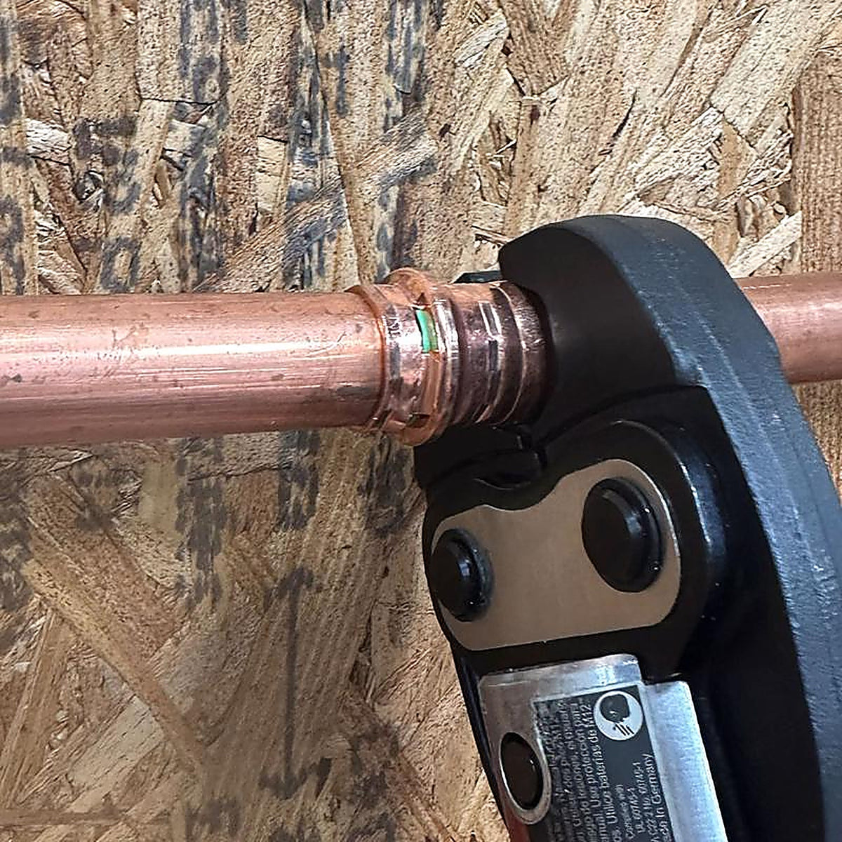 QuickFitting - SPWC22R - 3/4 In. Press In. X 3/4 In. D Press In. Copper Coupling with Stop