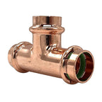 QuickFitting - SPWT222R - 3/4 In. Press In. X 3/4 In. D Press In. Copper Tee
