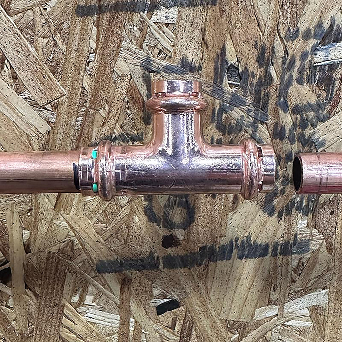 QuickFitting - SPWT111R - 1/2 In. Press In. X 1/2 In. D Press In. Copper Tee
