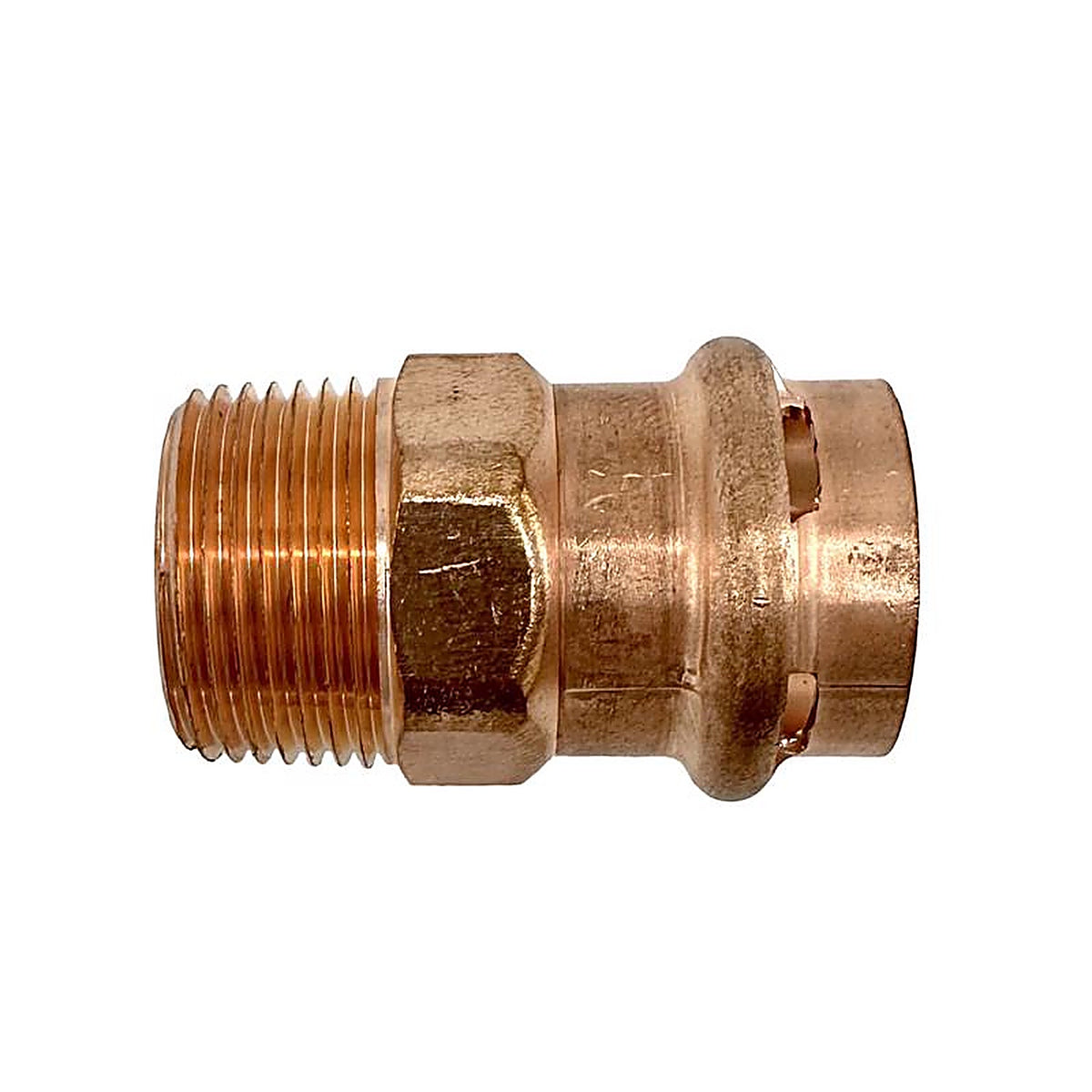 QuickFitting - SPWM11R - 1/2 In. Press In. X 1/2 In. D Male In. Copper Adapter
