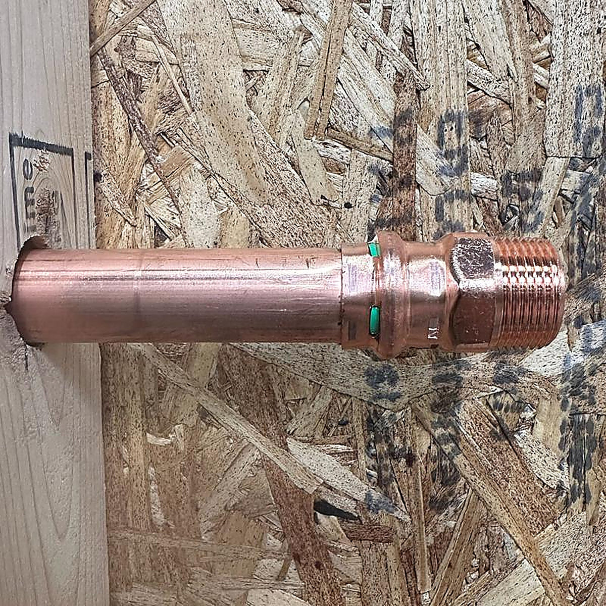 QuickFitting - SPWM11R - 1/2 In. Press In. X 1/2 In. D Male In. Copper Adapter