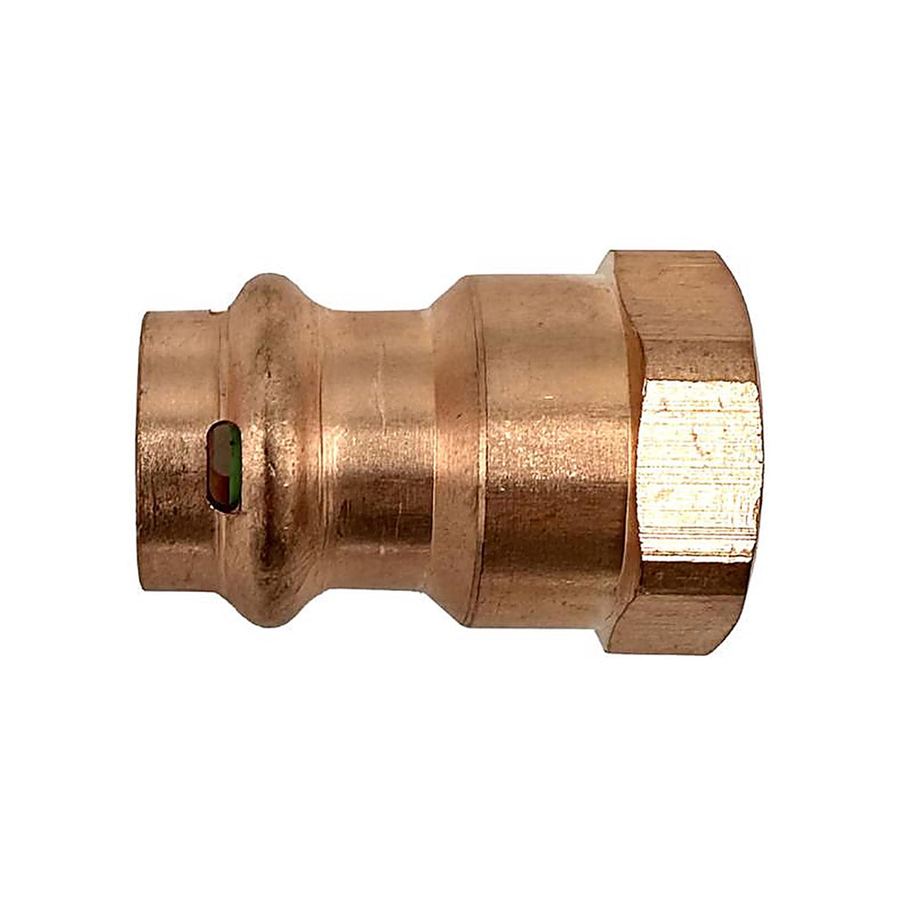 QuickFitting - SPWF22R - 3/4 In. Press In. X 3/4 In. D Fnpt In. Copper Adapter