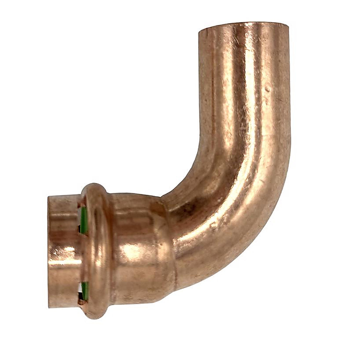 QuickFitting - SPWE22-STR - 3/4 In. FTG In. X 3/4 In. D Press In. Copper 90 Degree Street Elbow