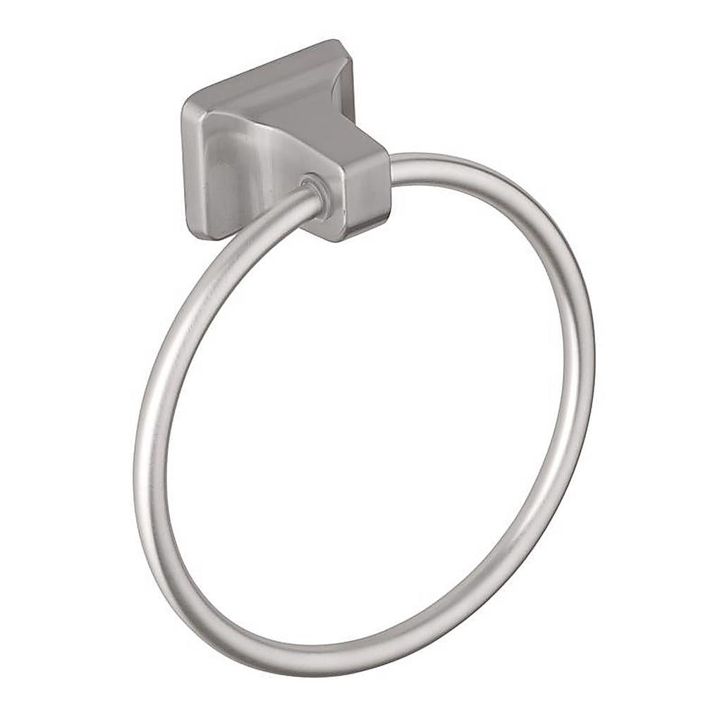 OakBrook - BH-OB30001BN - Collection Brushed Nickel Towel Ring Die Cast Zinc