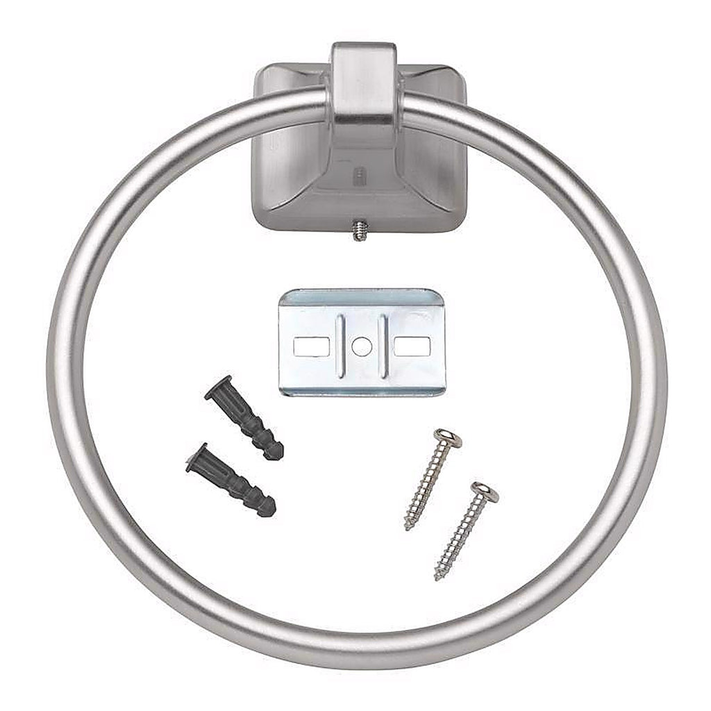 OakBrook - BH-OB30001BN - Collection Brushed Nickel Towel Ring Die Cast Zinc
