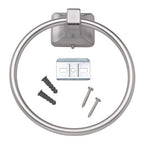 OakBrook - BH-OB30001BN - Collection Brushed Nickel Towel Ring Die Cast Zinc