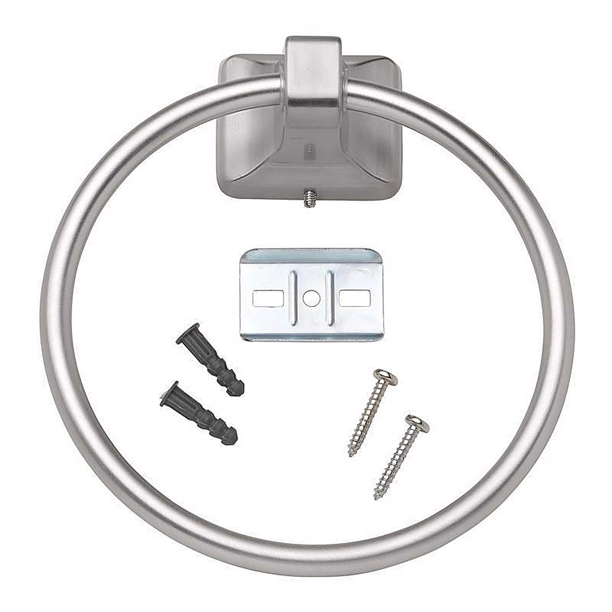 OakBrook - BH-OB30001BN - Collection Brushed Nickel Towel Ring Die Cast Zinc