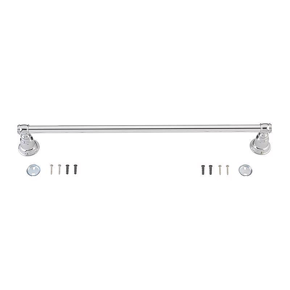 OakBrook - BH-OB4024CH - Collection Chrome Twin Towel Bar 24 In. L Die Cast Zinc