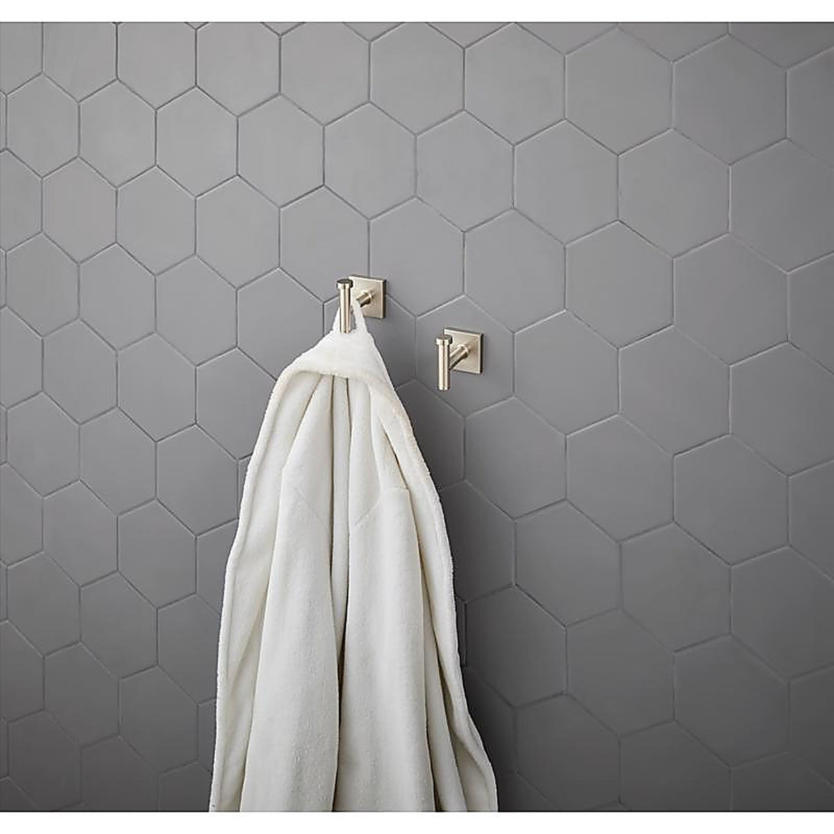 OakBrook - BH-OB5003BN - Collection Brushed Nickel Bath Hook