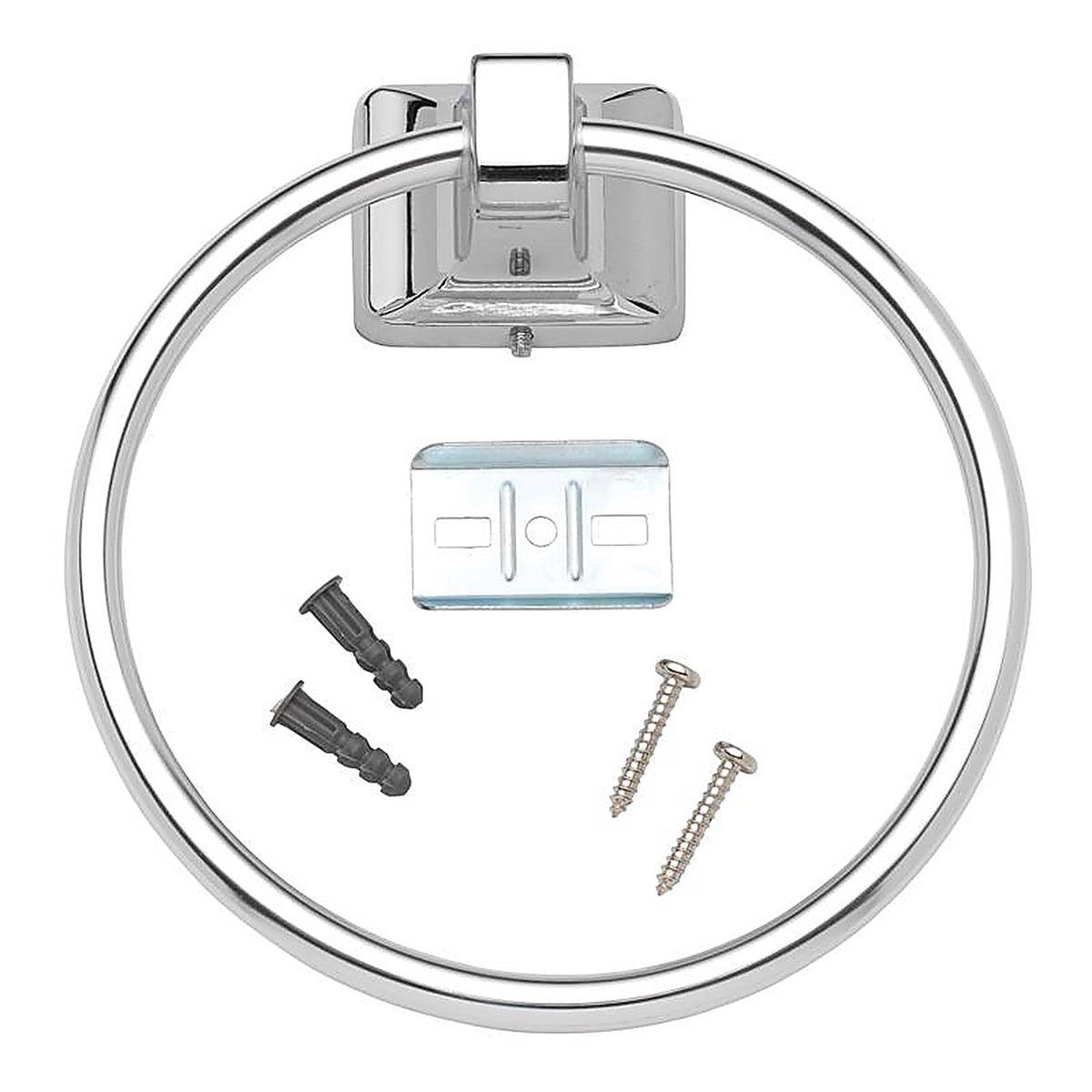 OakBrook - BH-OB30001CH - Collection Chrome Towel Ring Die Cast Zinc