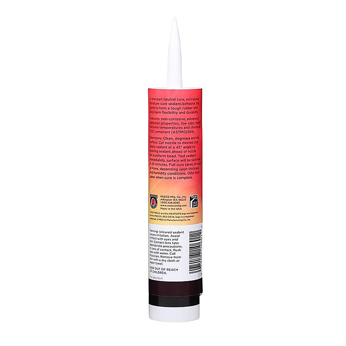 Meecos - 601BHT - Red Devil High Heat Silicone Sealant