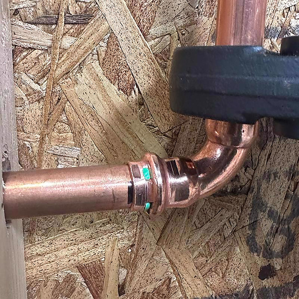 QuickFitting - SPWE11R-10 - 1/2 In. Press Each X 1/2 In. D Press Each Copper 90 Degree Elbow 10 Pack
