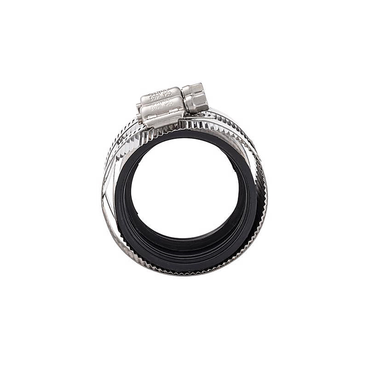 Proline - NHC-200 - Bk Products 2 In. Hub Sizes X 2 In. D Hub Sizes Neoprene/Stainless Steel No Hub Coupling 1 P