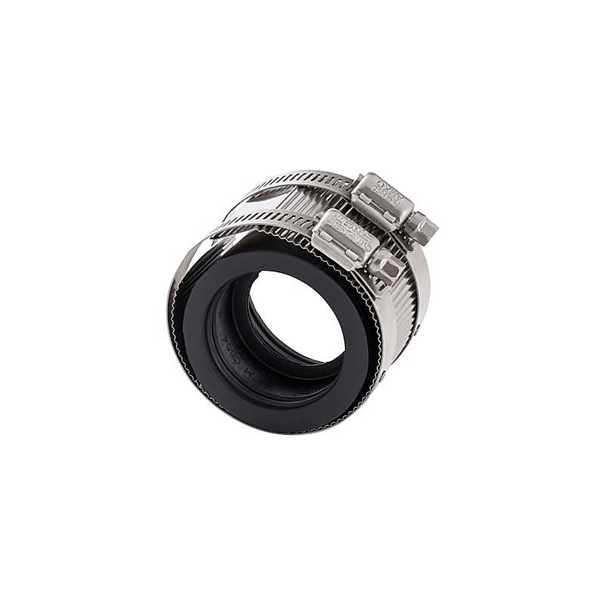 Proline - NHC-215 - Bk Products 2 In. Hub Sizes X 1-1/2 In. D Hub Sizes Neoprene/Stainless Steel No Hub Coupling