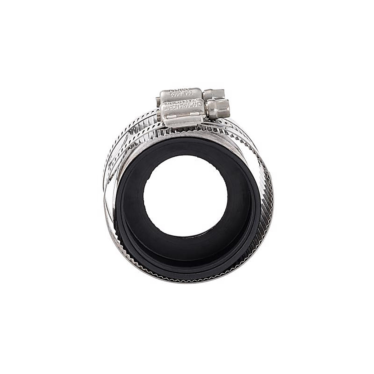 Proline - NHC-215 - Bk Products 2 In. Hub Sizes X 1-1/2 In. D Hub Sizes Neoprene/Stainless Steel No Hub Coupling