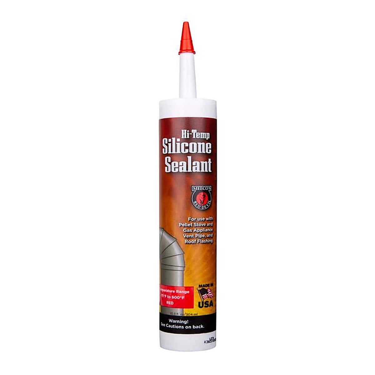 Meecos - 613 - Red Devil High Heat Silicone Sealant