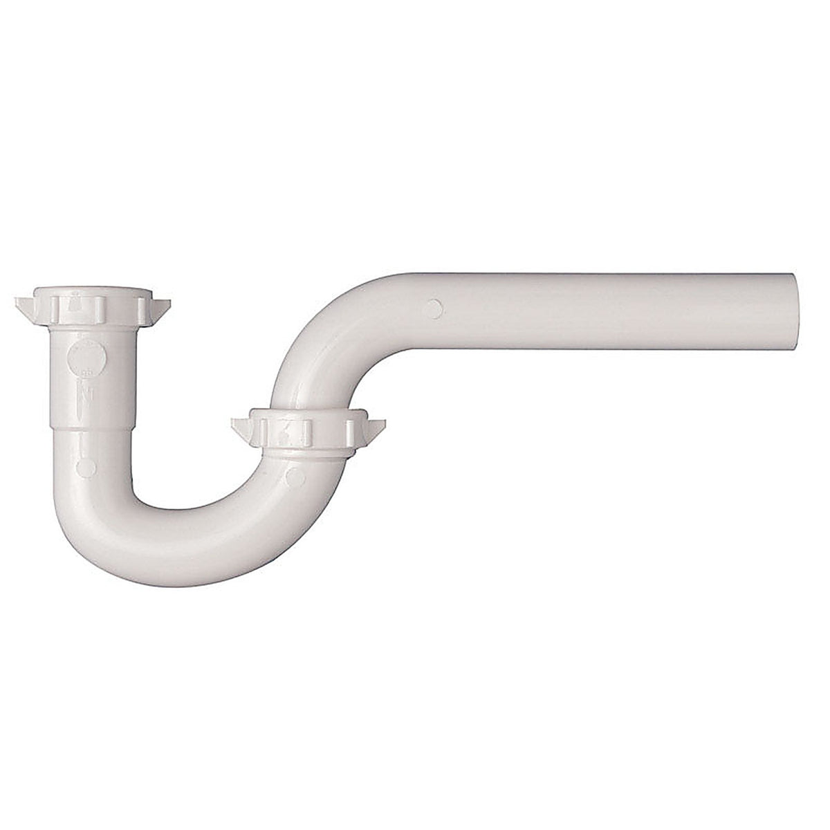 Keeney 200TTPRW50 1-1/4 in. Slip x 1-1/4 in. Dia. Slip Plastic J-Bend