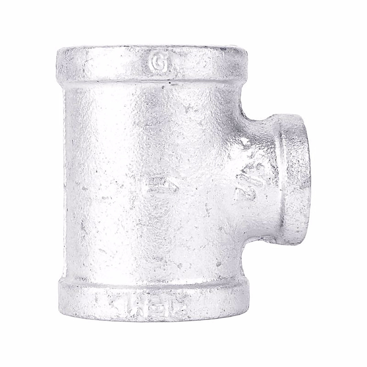 STZ - 501877 - Industries 1 In. Fip X 1 In. D Fip 0.5 In. D Fip Galvanized Malleable Iron Reducing Tee