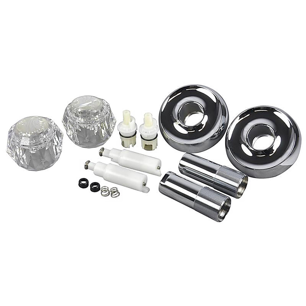 Danco - 9D00010887 - for Delta Chrome Tub and Shower 2-Handle Remodeling Kit