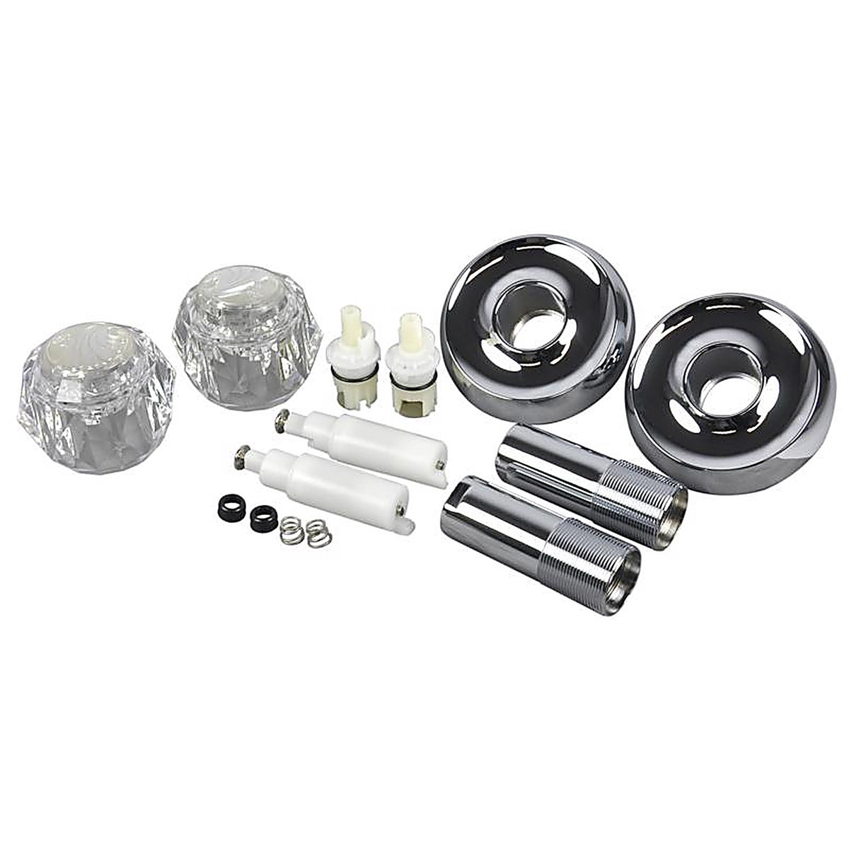 Danco - 9D00010887 - for Delta Chrome Tub and Shower 2-Handle Remodeling Kit