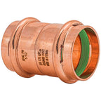 QuickFitting - SPWC55R - 1-1/2 In. Press In. Press In. Copper Coupling with Stop