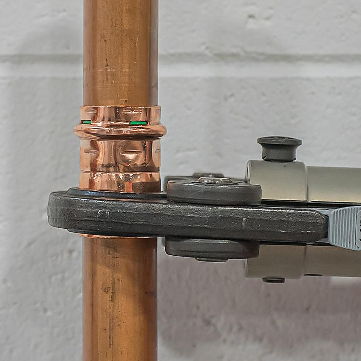 QuickFitting - SPWC55R - 1-1/2 In. Press In. Press In. Copper Coupling with Stop