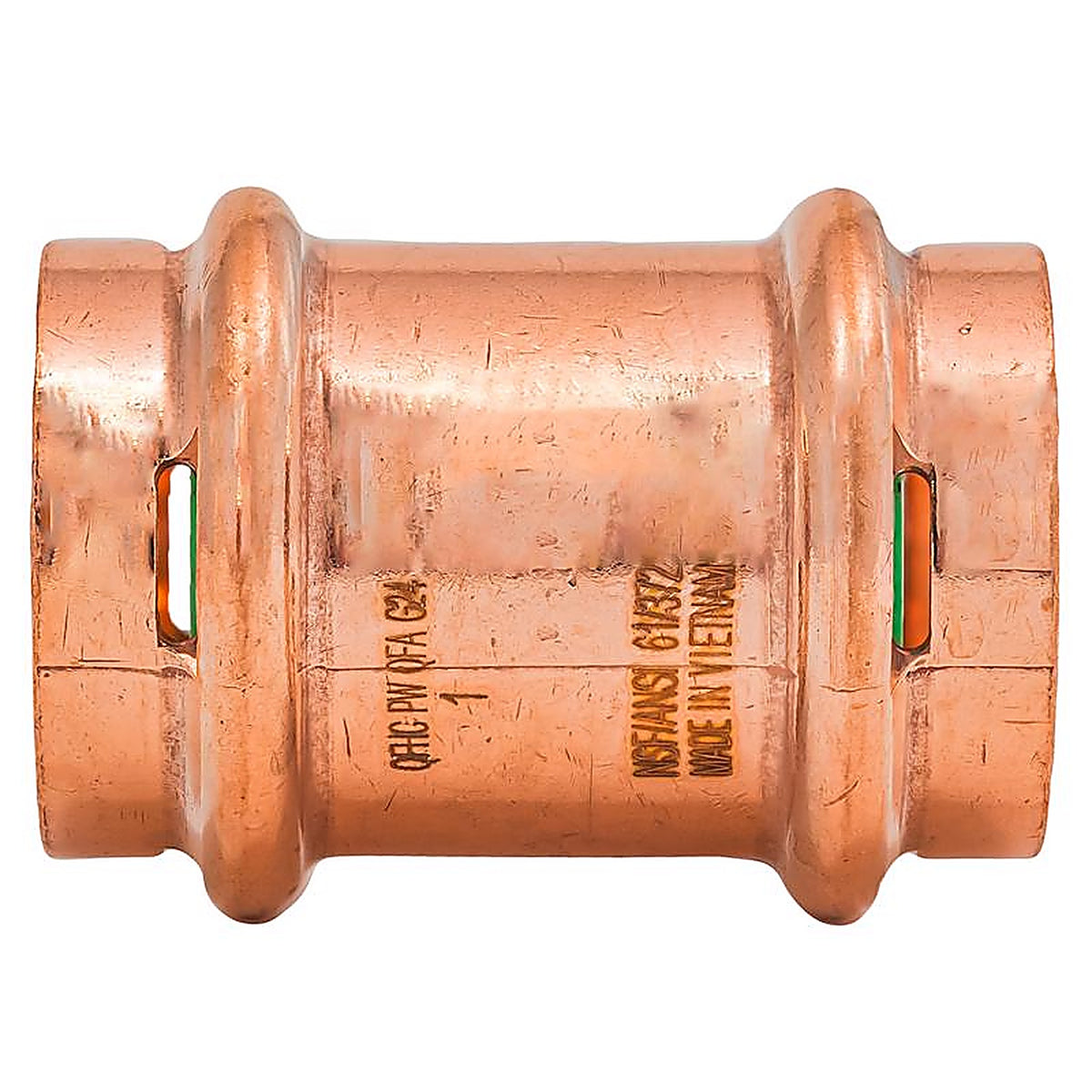 QuickFitting - SPWC33NSR - 1 In. Press In. Press In. Copper Coupling Without Stop