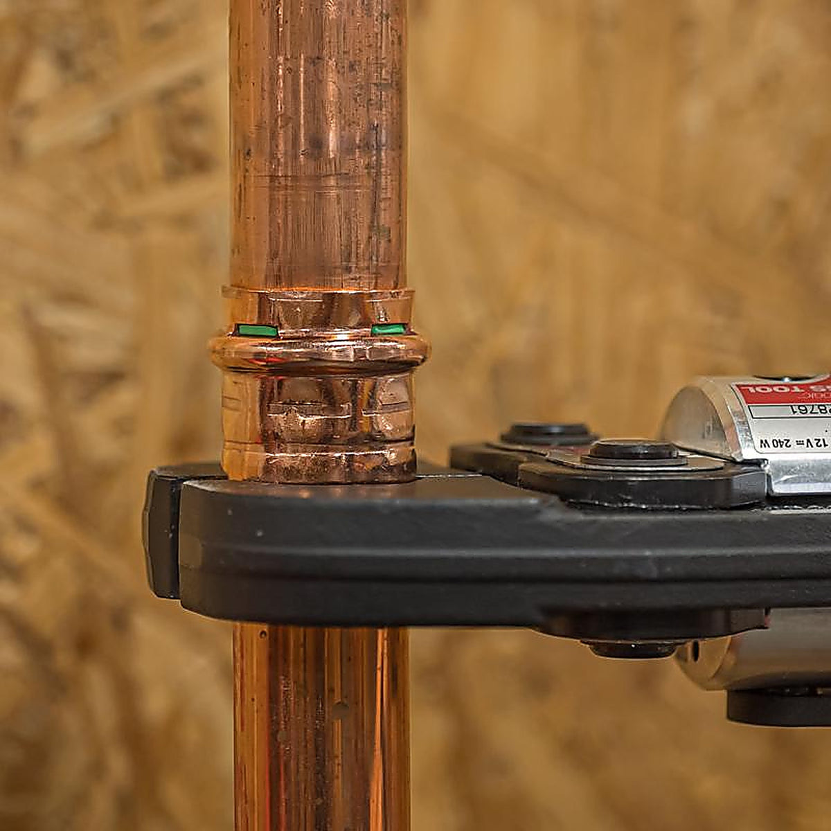 QuickFitting - SPWC33R - 1 In. Press In. Press In. Copper Coupling with Stop