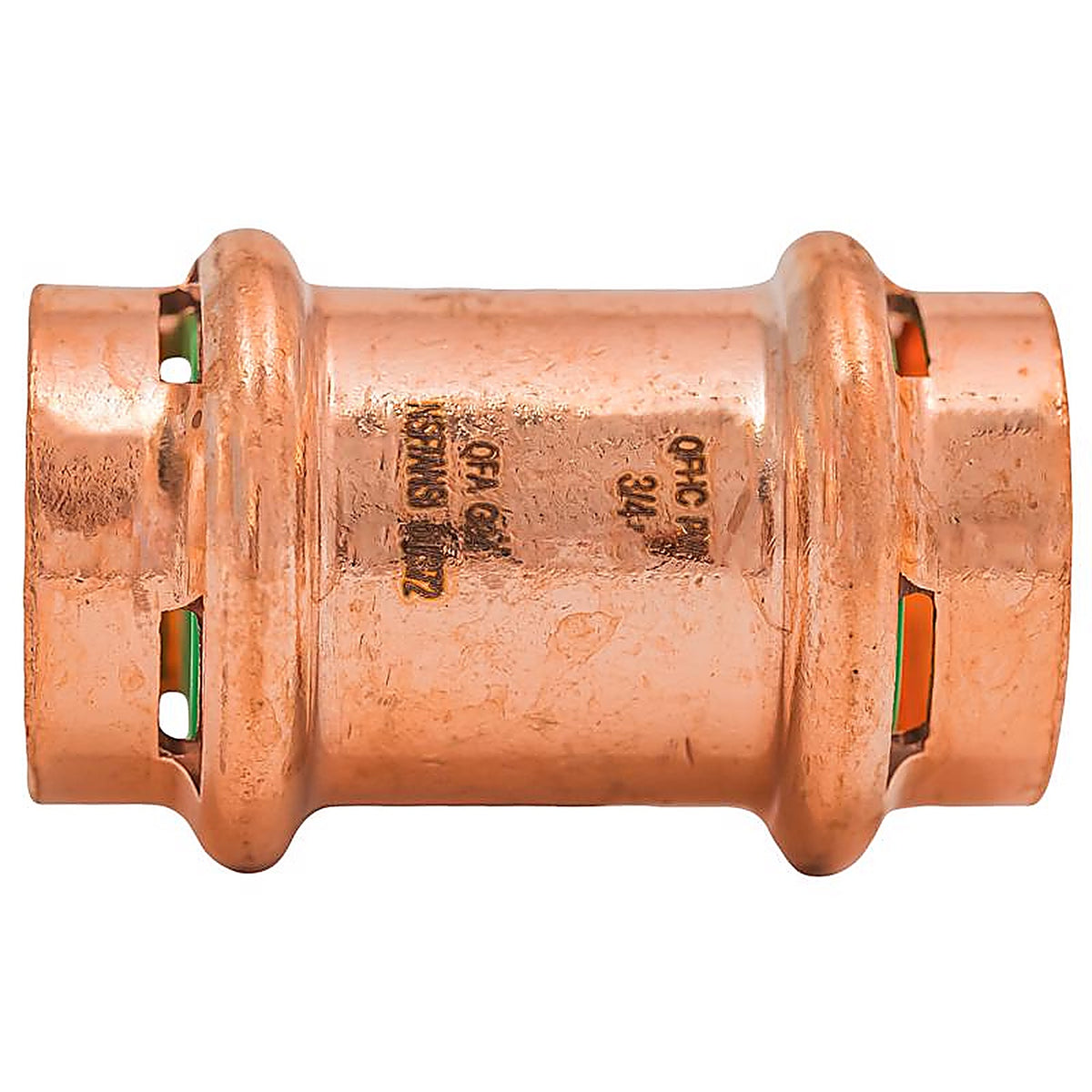 QuickFitting - SPWC22NSR - 3/4 In. Press In. Press In. Copper Coupling Without Stop