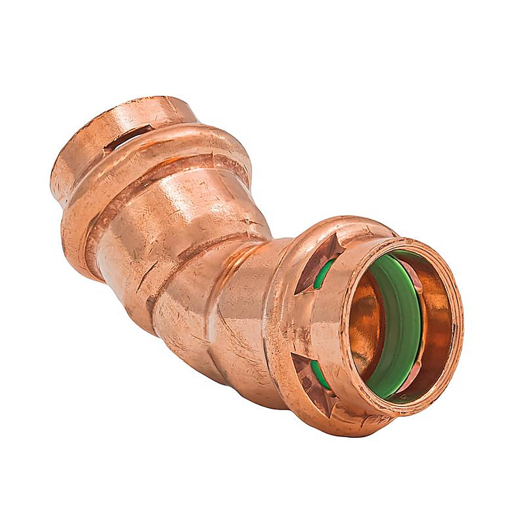 QuickFitting - SPWE11-45R - 1/2 In. Press In. Press In. Copper 45 Degree Elbow