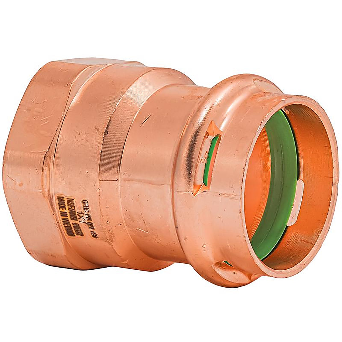 QuickFitting - SPWF33R - 1 In. Press In. Fnpt In. Copper Adapter