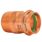 QuickFitting - SPWM33R - 1 In. Press In. Mnpt In. Copper Adapter