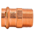 QuickFitting - SPWM33R - 1 In. Press In. Mnpt In. Copper Adapter