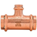 QuickFitting - SPWT331R - 1 In. Press In. Press In. Copper Tee