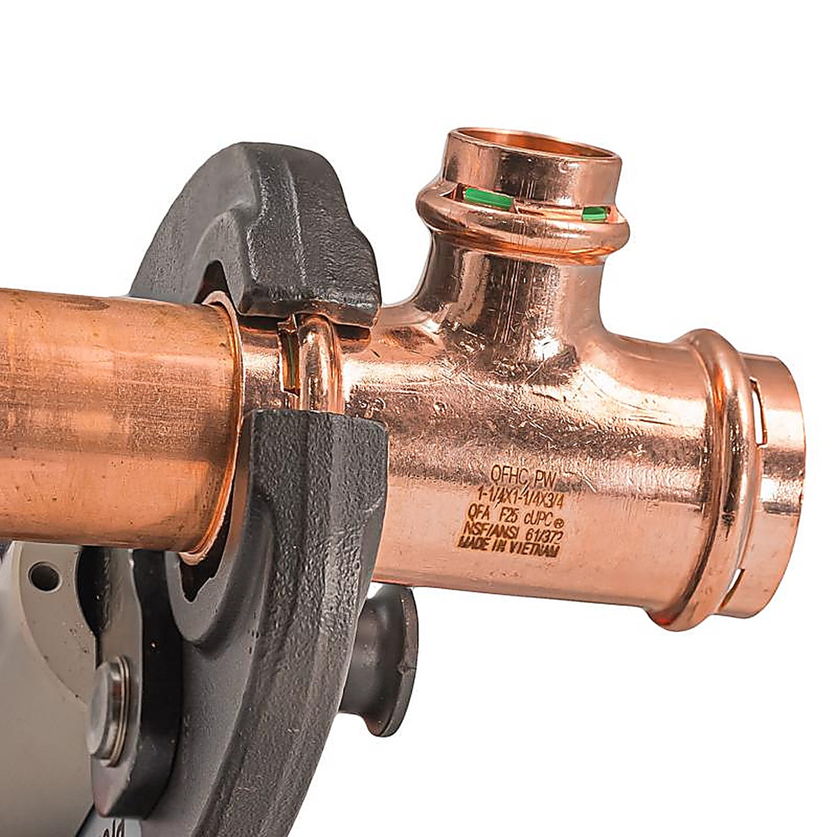 QuickFitting - SPWT442R - 1-1/4 In. Press In. Press In. Copper Tee