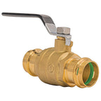 QuickFitting - SPBV33R - 1 In. Brass Press Ball Valve