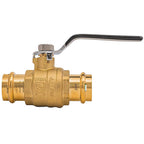 QuickFitting - SPBV33R - 1 In. Brass Press Ball Valve