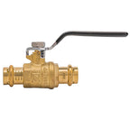 QuickFitting - SPBV11R - 1/2 In. Brass Press Ball Valve