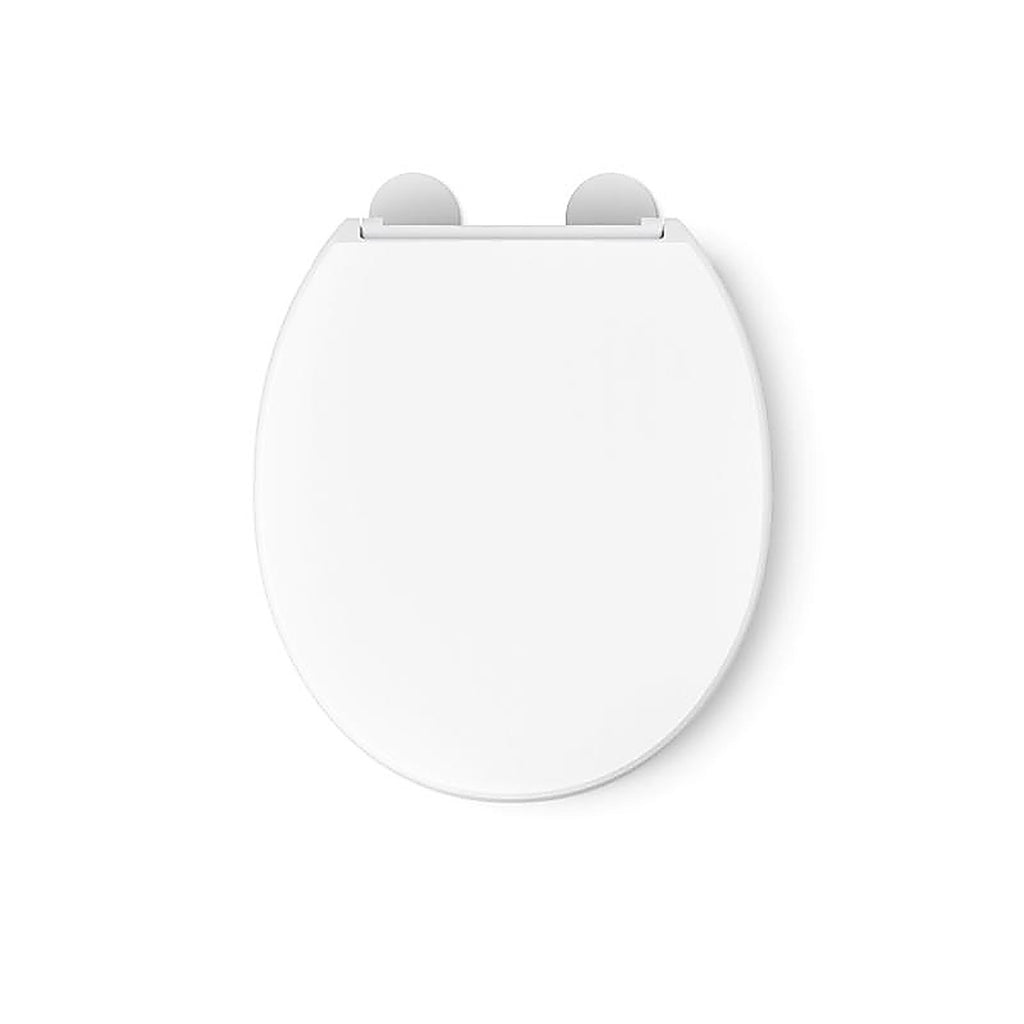 Kohler - 25876-0 - Hyten Slow Close Round White Plastic Toilet Seat