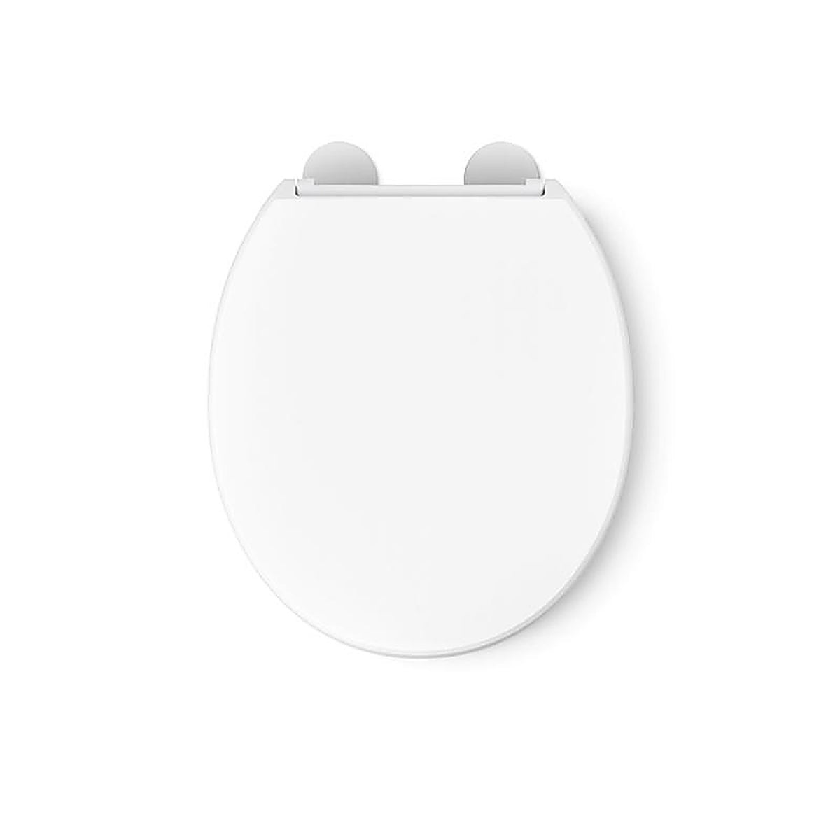 Kohler - 25876-0 - Hyten Slow Close Round White Plastic Toilet Seat