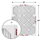AAF Flanders - 80055.011624 - Prepleat 16 In. W X 24 In. H X 1 In. 10 MERV Pleated Air Filter 1 Pack