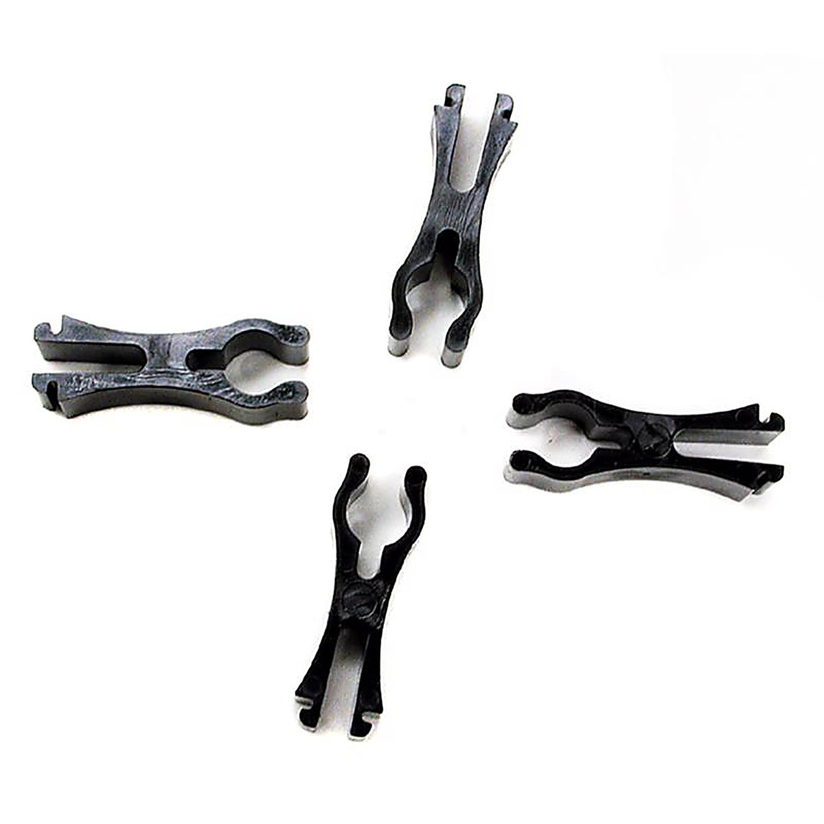 Dial Manufacturing - 4633 - Black Plastic Tube Retainer Clip